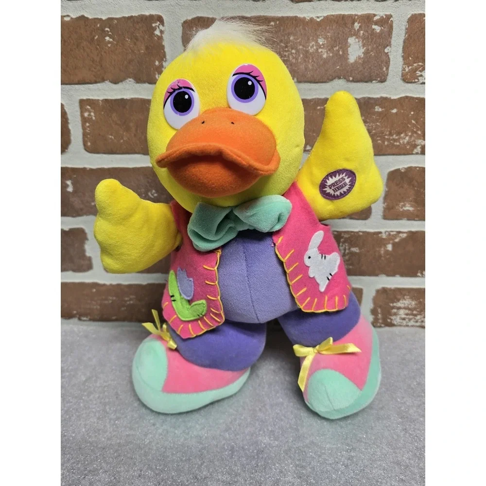 Animated Singing Dancing Easter Duck Plush Toy * Lyrics Suitable for All Ages‎